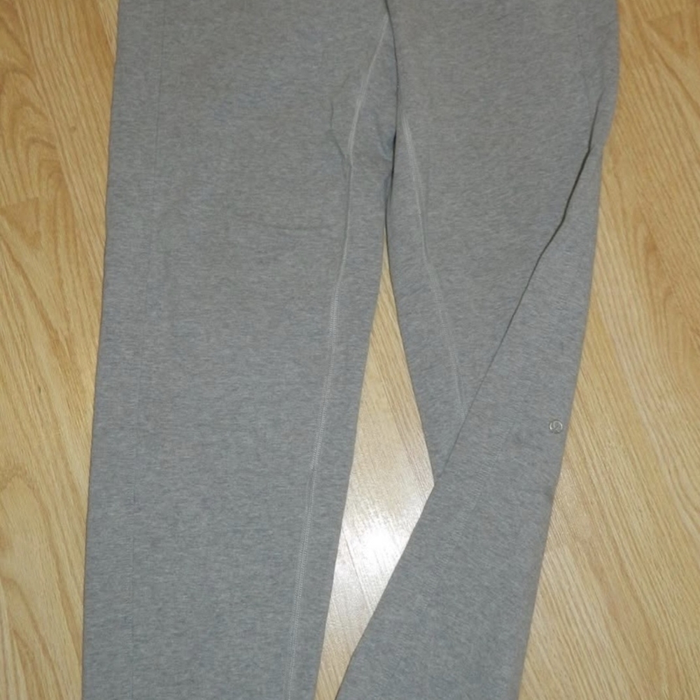 lululemon athletica BLISS BREAK Gray Track Pants Size 6